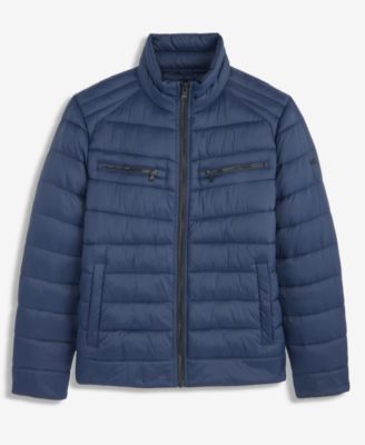 Michael Kors Men's Quilted Full-Zip Puffer Jacket - Macy's