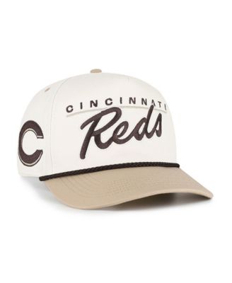 Men's Natural/Tan Cincinnati Reds Neutral Terrain Hitch Rope Adjustable Hat