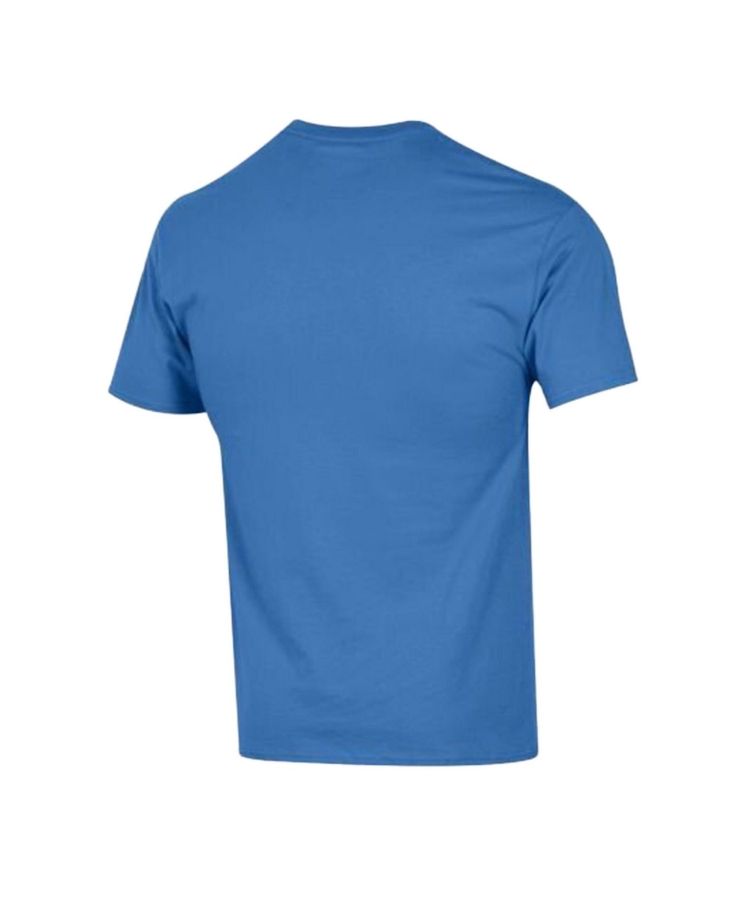 Men's Blue Detroit Lions Arch Over Logo T-Shirt