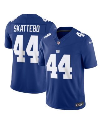 Men's Cam Skattebo Royal New York Giants Vapor F.U.S.E. Stitched Limited Jersey