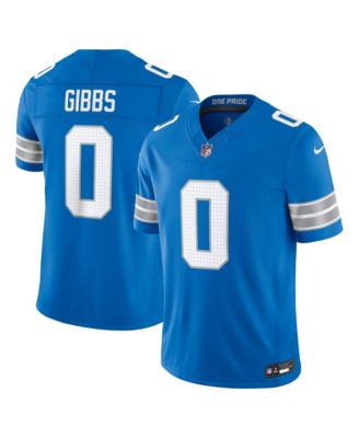 Men's Jahmyr Gibbs Blue Detroit Lions Vapor F.U.S.E. Stitched Limited Jersey