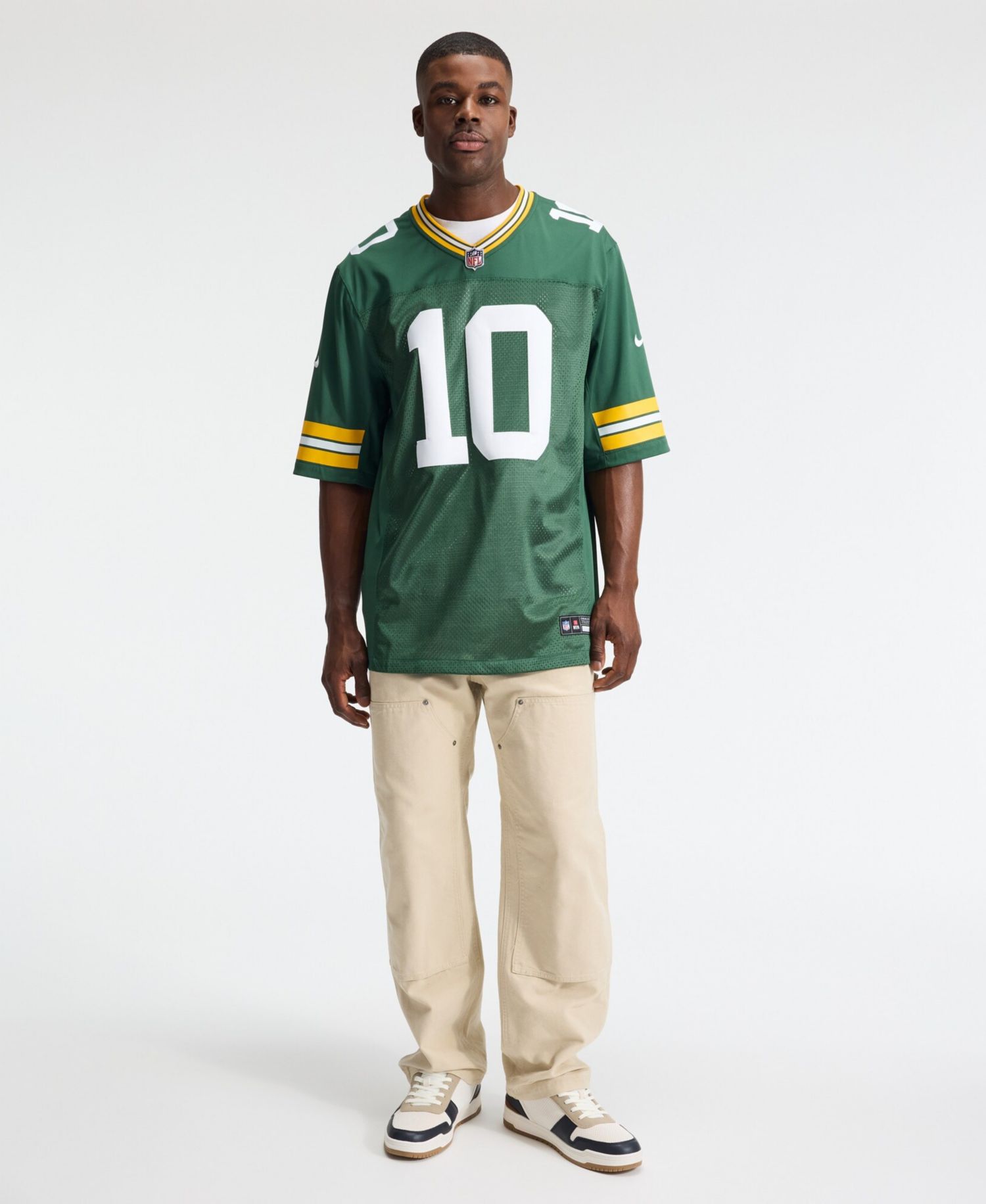 Men's Jordan Love Green Green Bay Packers Vapor Untouchable Stitched Limited Jersey