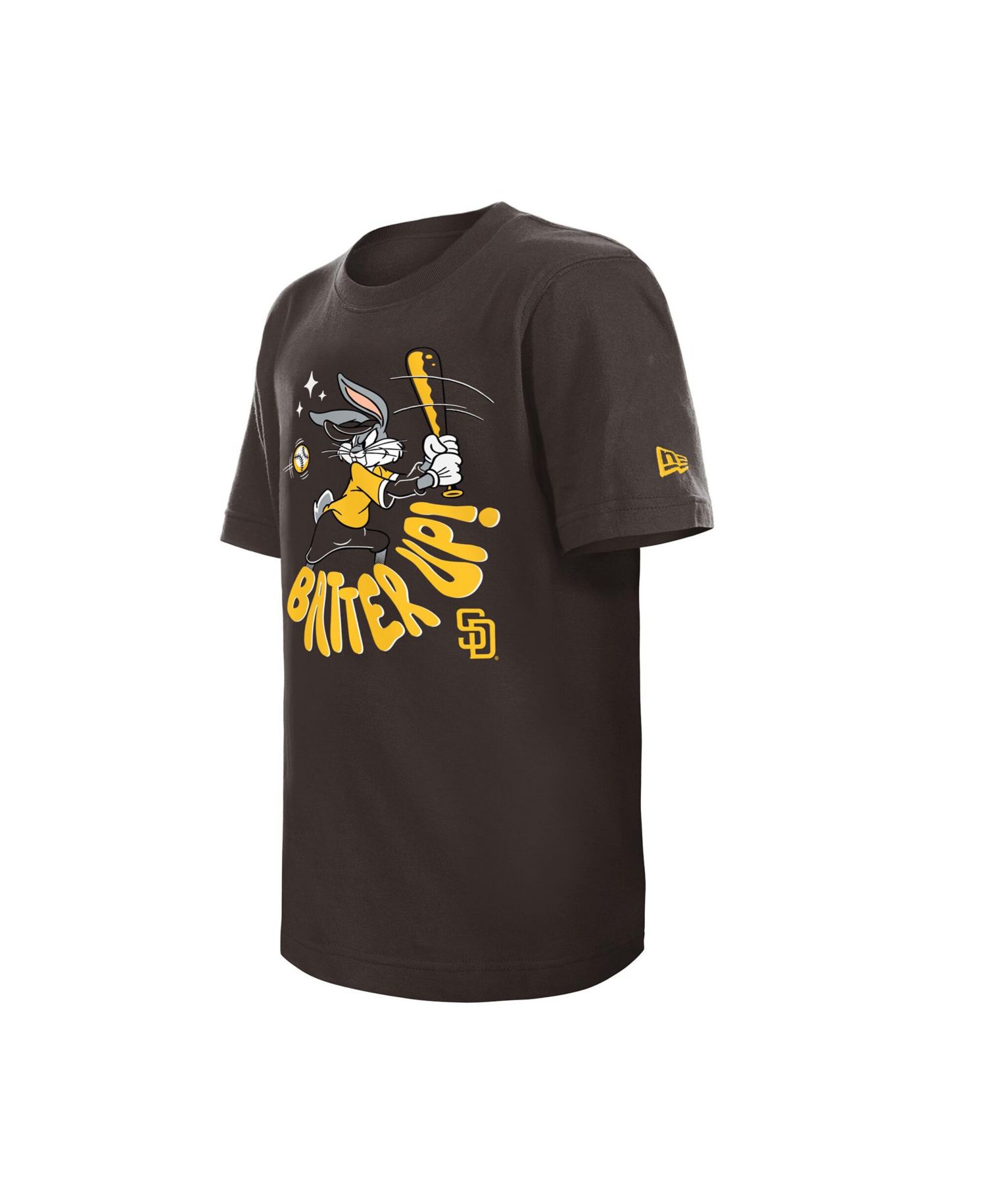Big Boys and Girls Brown San Diego Padres Looney Tunes T-Shirt