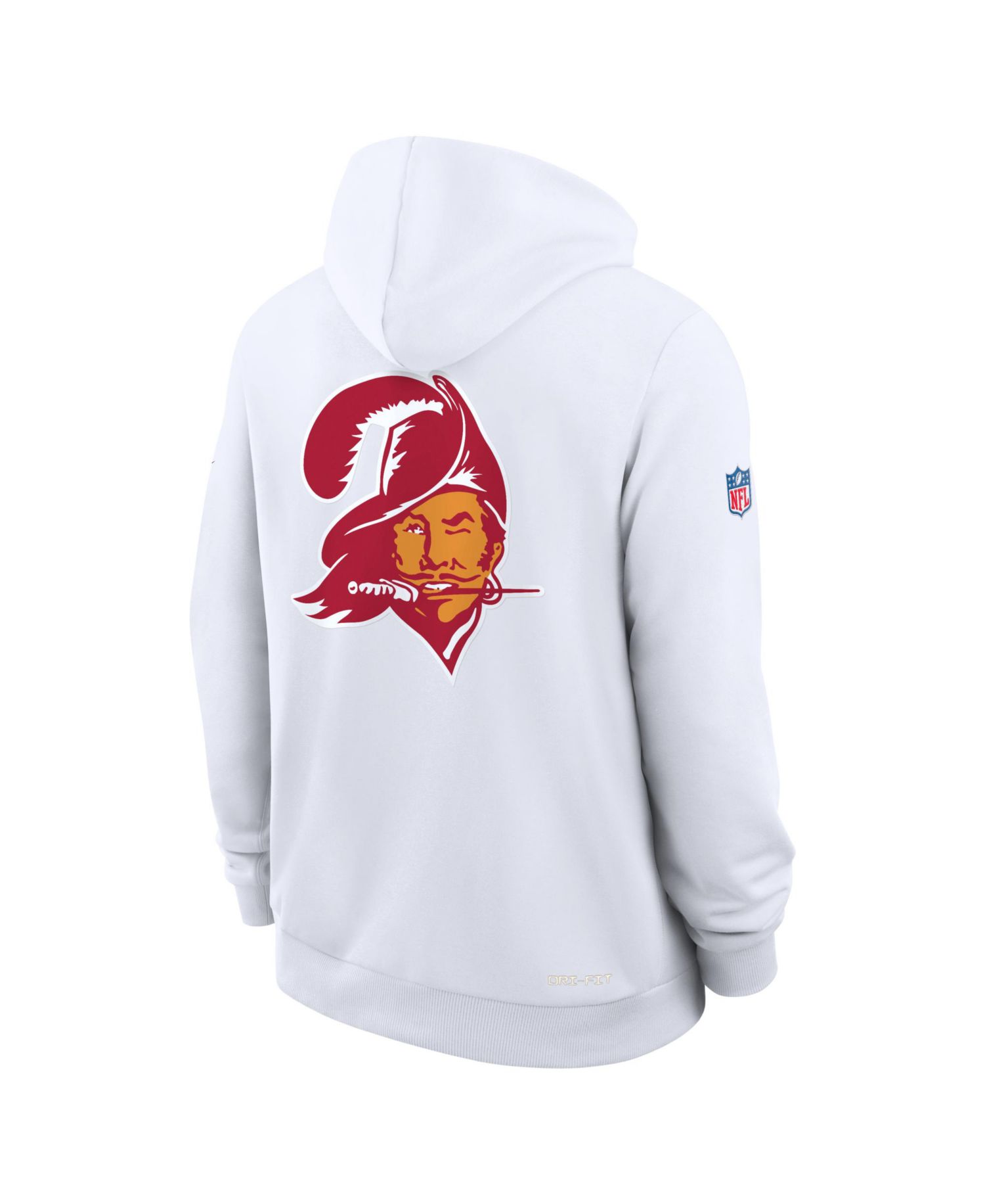 Men's White Tampa Bay Buccaneers Alt Sideline Standard Issue Dri-FIT Hoodie