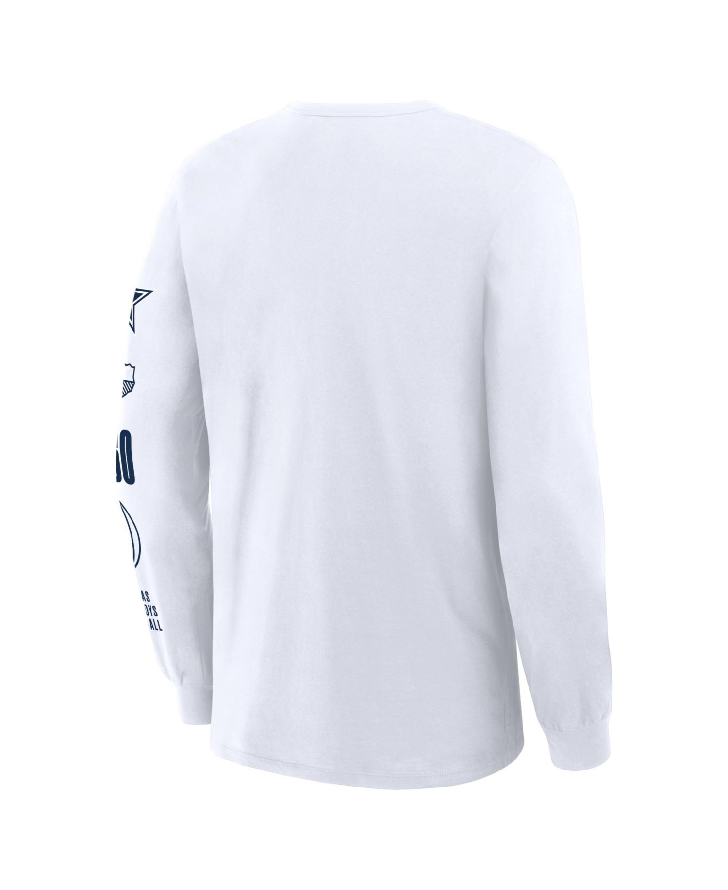 Men's White Dallas Cowboys Legacy Long Sleeve T-Shirt