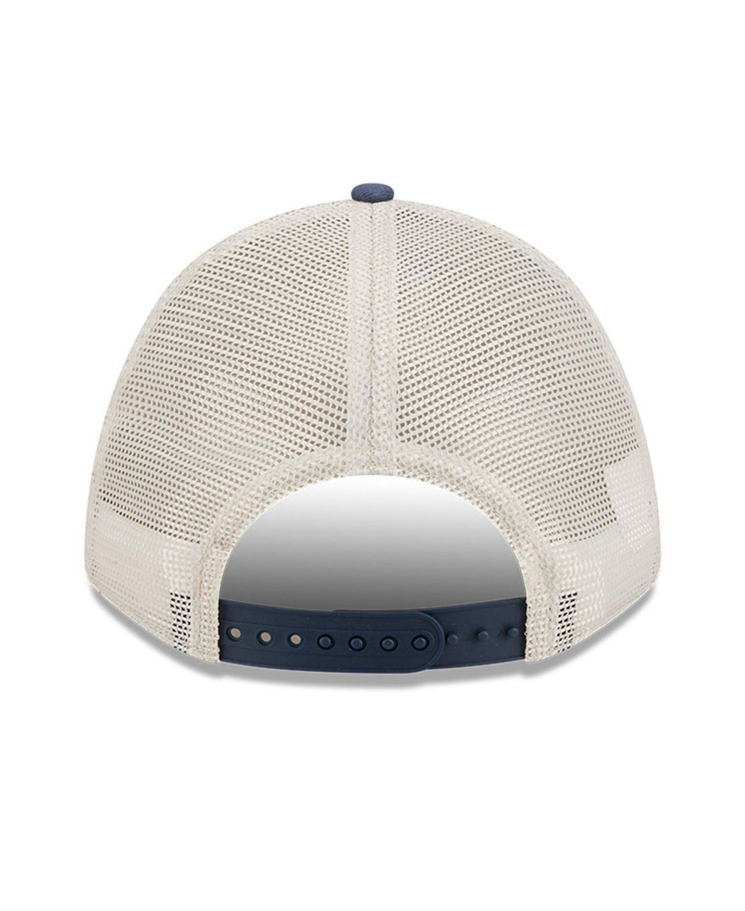 Men's Natural Dallas Cowboys Frayed M-Crown A-Frame 9FORTY Adjustable Hat