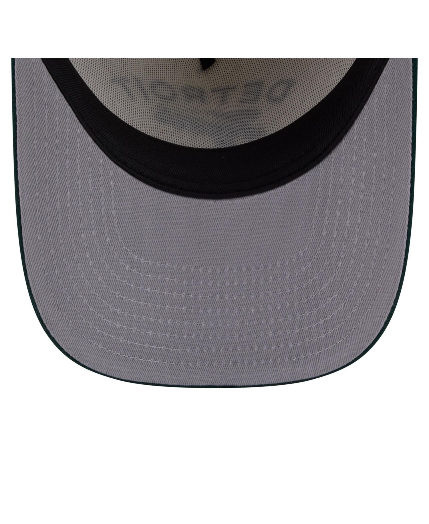 Men's Cream/Dark Green Detroit Tigers Chrome A-Frame 9FIFTY Snapback Hat