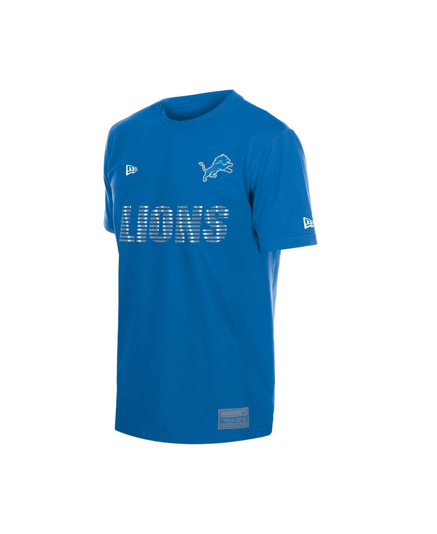 Men's Blue Detroit Lions Match T-Shirt