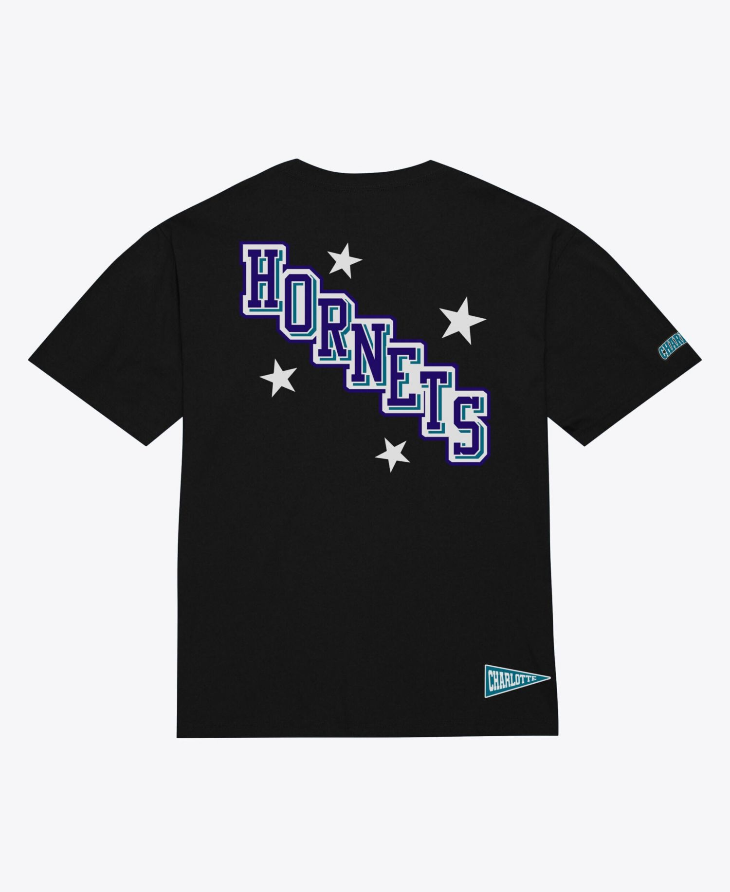 Men's Black Charlotte Hornets Pep Rally Premium T-Shirt