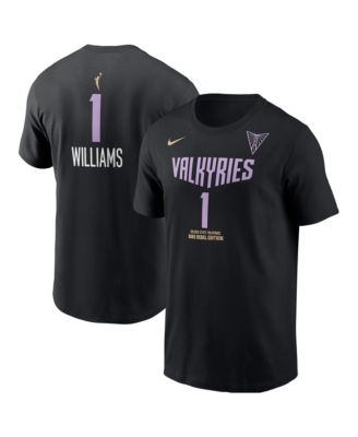 Men's Gabby Williams Black Golden State Valkyries Name & Number Rebel Edition T-Shirt