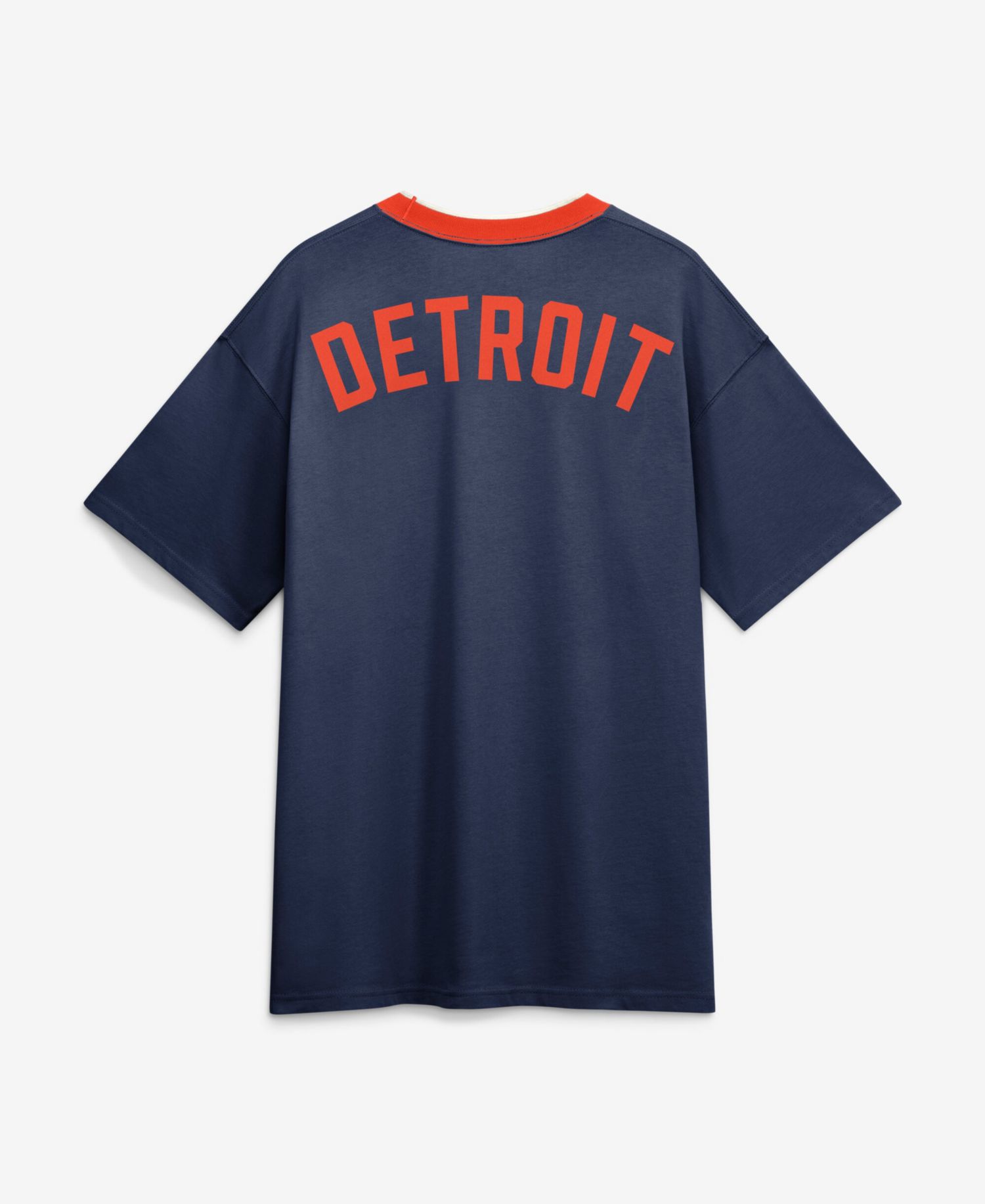 Men's Navy Detroit Tigers Cooperstown Collection Ringer T-Shirt