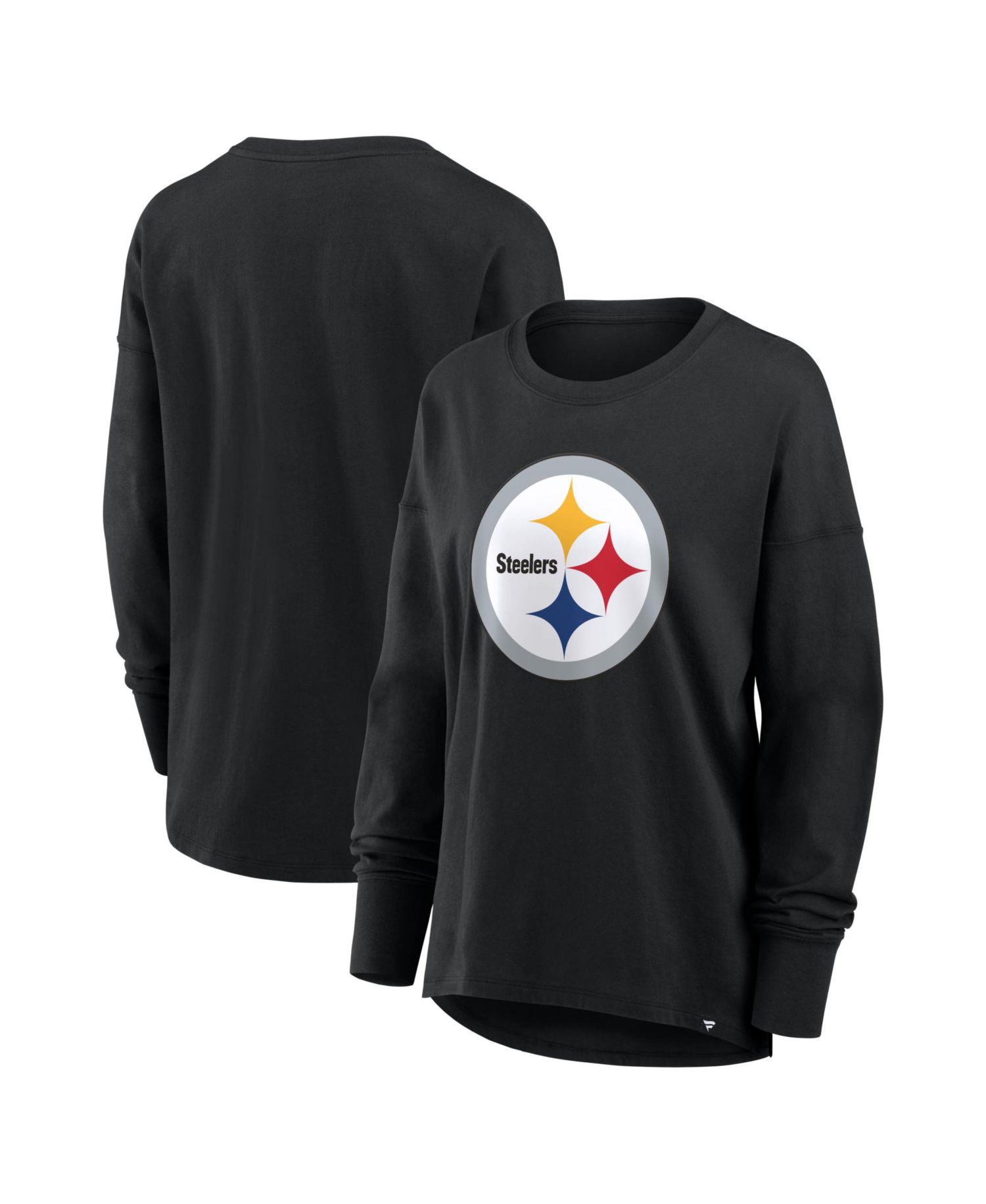 Women's Black Pittsburgh Steelers Essential Long Sleeve T-Shirt