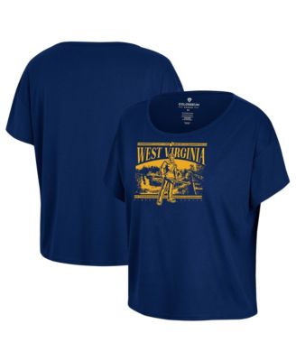 Women's Navy West Virginia Mountaineers 2024 Fan T-Shirt