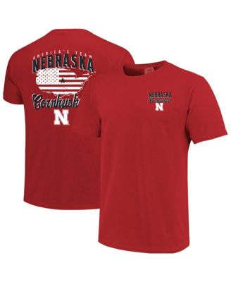 Men's Scarlet Nebraska Huskers America's Team T-Shirt
