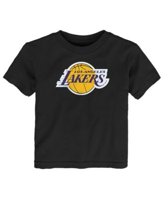 Toddler Black Los Angeles Lakers Primary Logo T-Shirt