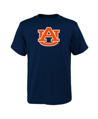 Big Boys and Girls Navy Auburn Tigers Primary Logo T-Shirt