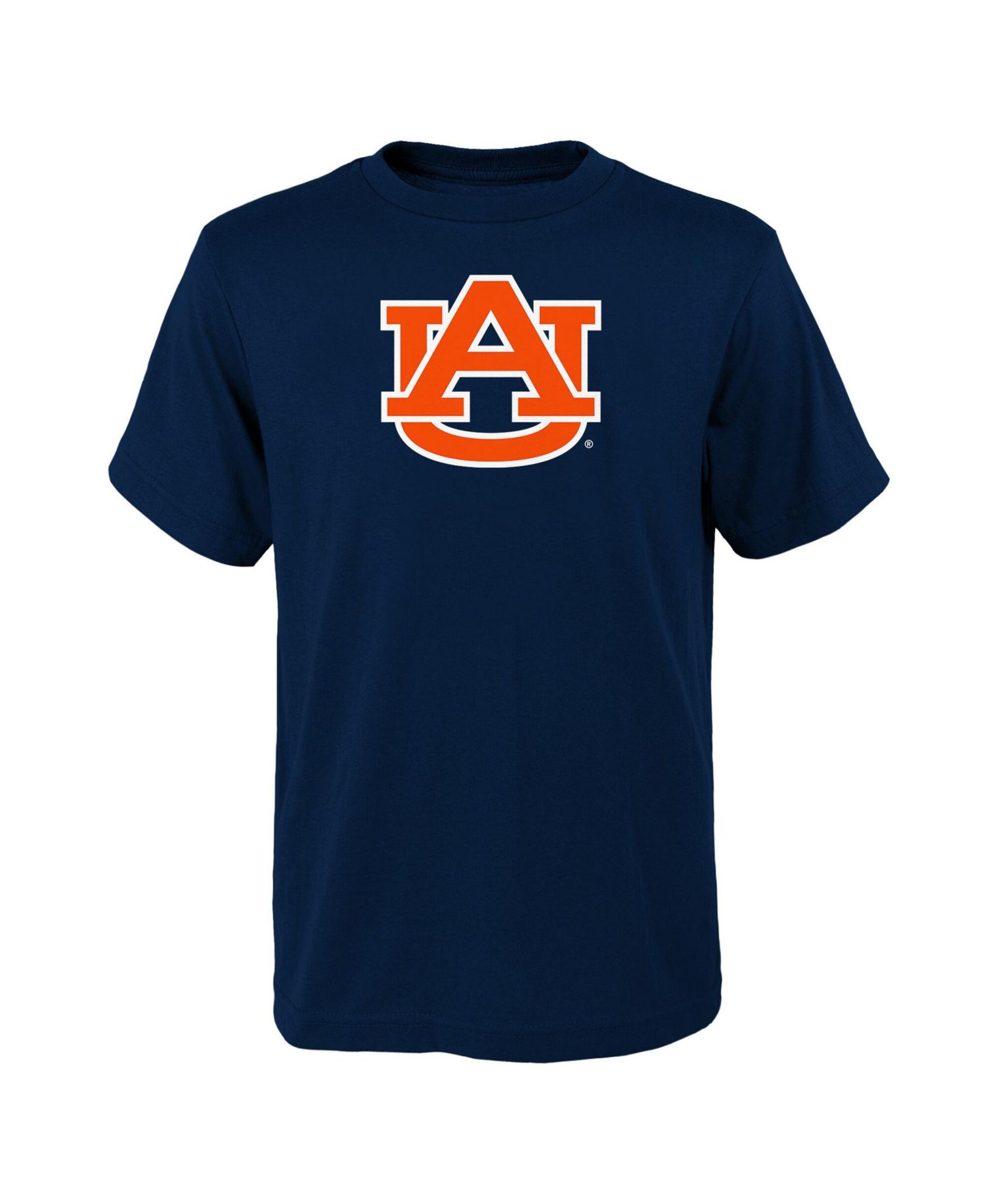Big Boys and Girls Navy Auburn Tigers Primary Logo T-Shirt