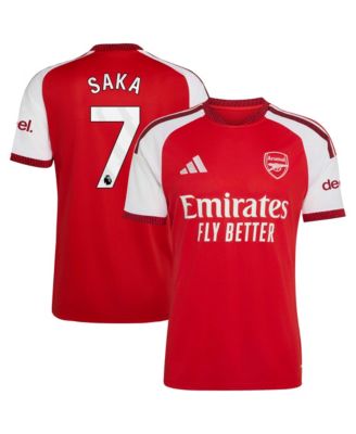Men's Bukayo Saka Red Arsenal 2026/27 Home Replica Jersey