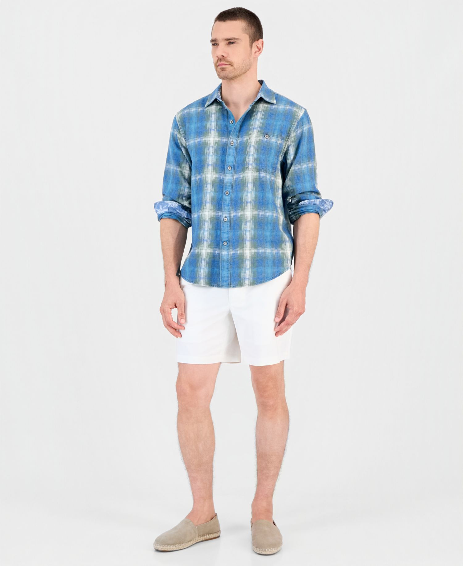 Men's Palo Alto Plaid Long-Sleeve Shirt
