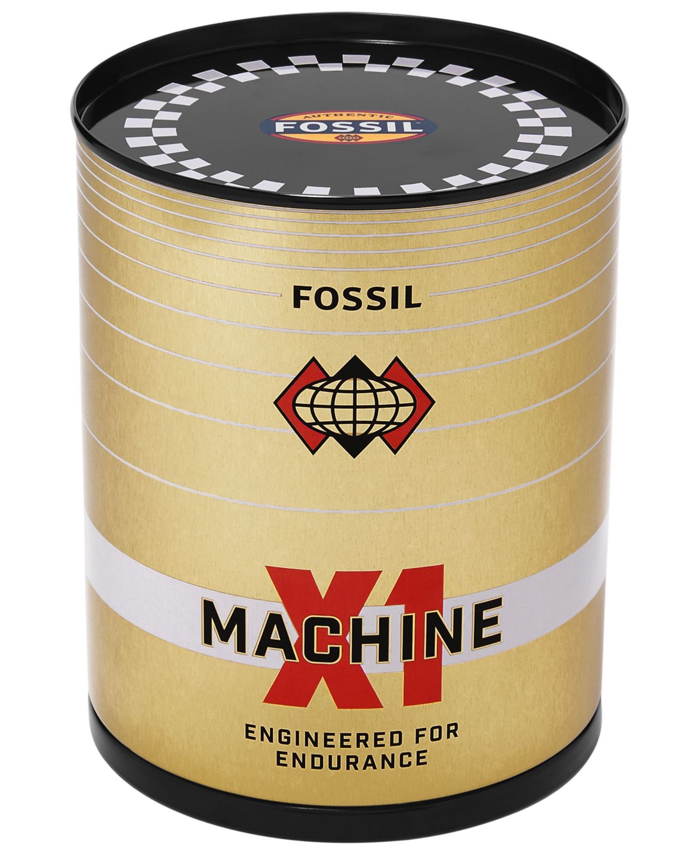 Мужские часы Fossil Machine X1 Automatic Black Silicone 44mm — фото 5