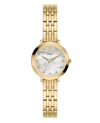 Women's Heidi Three-Hand Gold-Tone Stainless Steel Watch 26mm