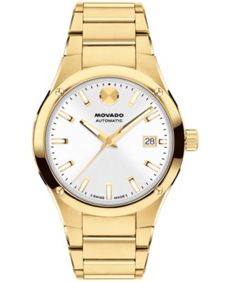 Men's Museum Imperiale Automatic Swiss Automatic Light Yellow PVD Steel Watch 40mm