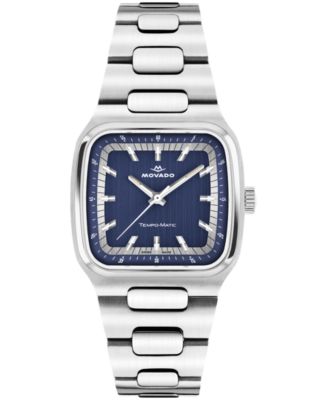 Men's Tempo-Matic Swiss Automatic Stainless Steel Watch 37mm