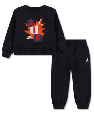 Boys' 4-7 Logo Graphic Sweatshirt and Jogger, 2-Piece Set