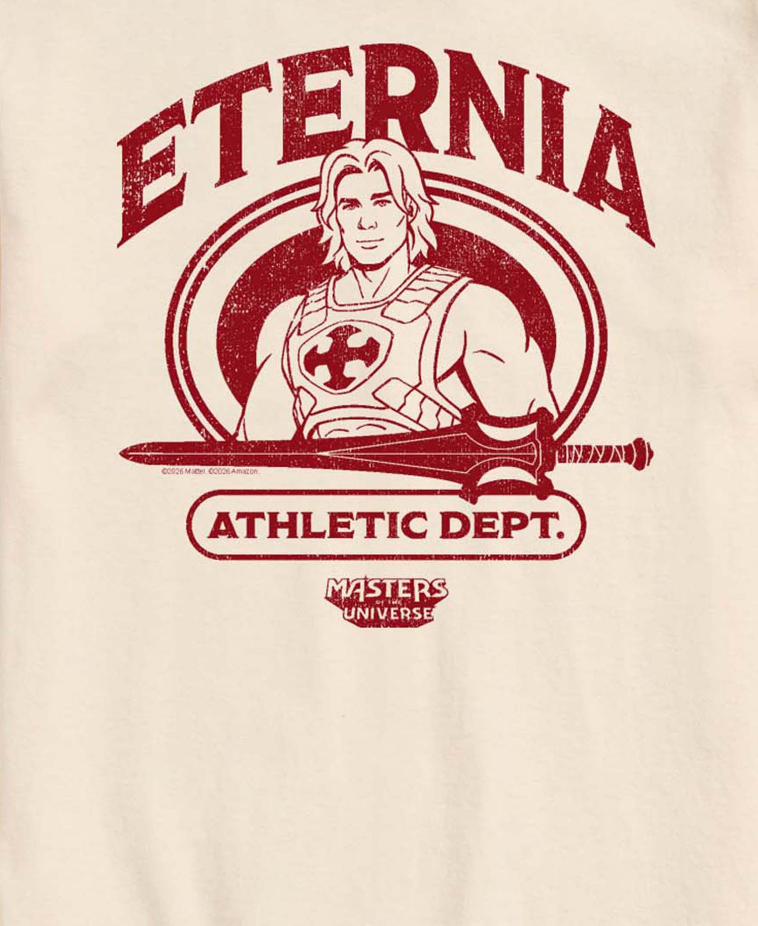 Men's Masters Of The Universe Eternia Athletic Department Graphic T-Shirt