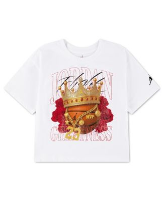 Girls' 7-16 23 Greatness Crown Short-Sleeve T-Shirt
