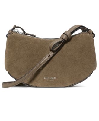 Loop Suede Small Crossbody Handbag