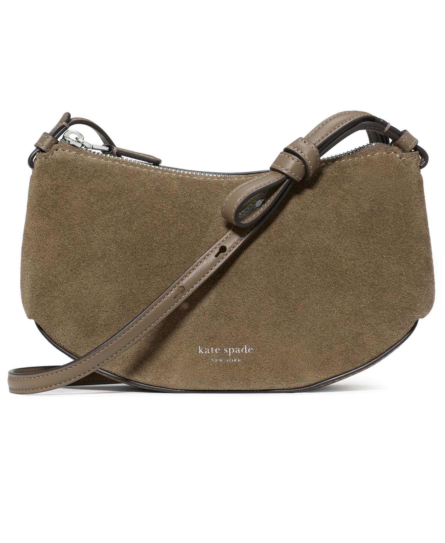 Loop Suede Small Crossbody Handbag