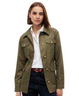 Women's Collared Utility Field Jacket