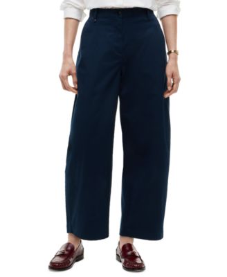 Women's Barrel High-Rise Chino Pants