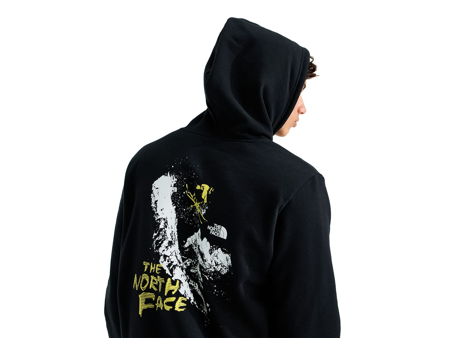 Мужское худи The North Face Evolution Descent Regular, цвет: Чёрный — фото 3
