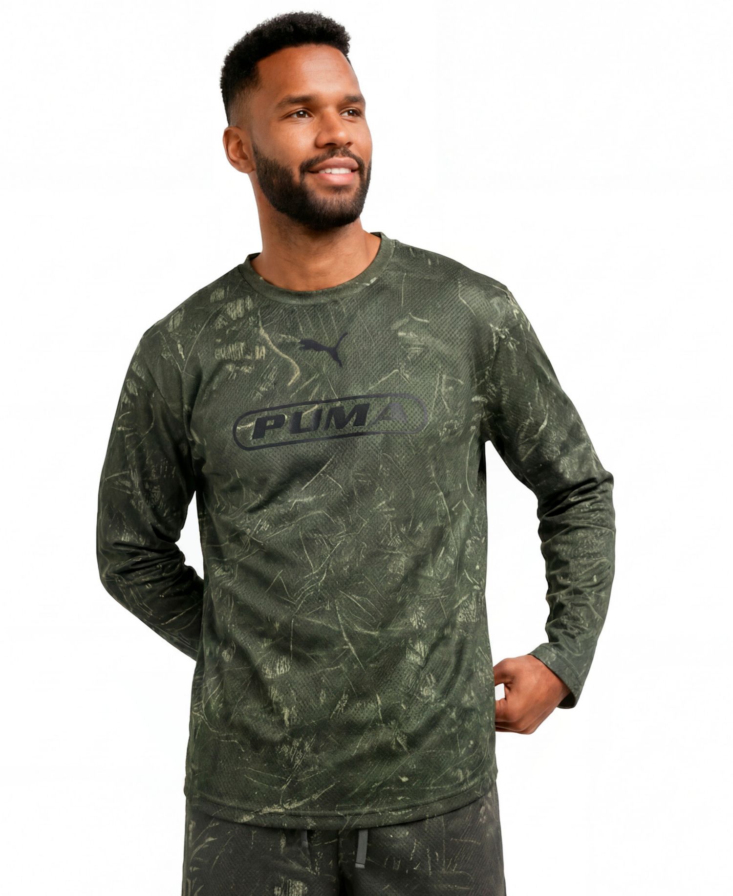 Men's Graphic Crewneck Jersey T-Shirt