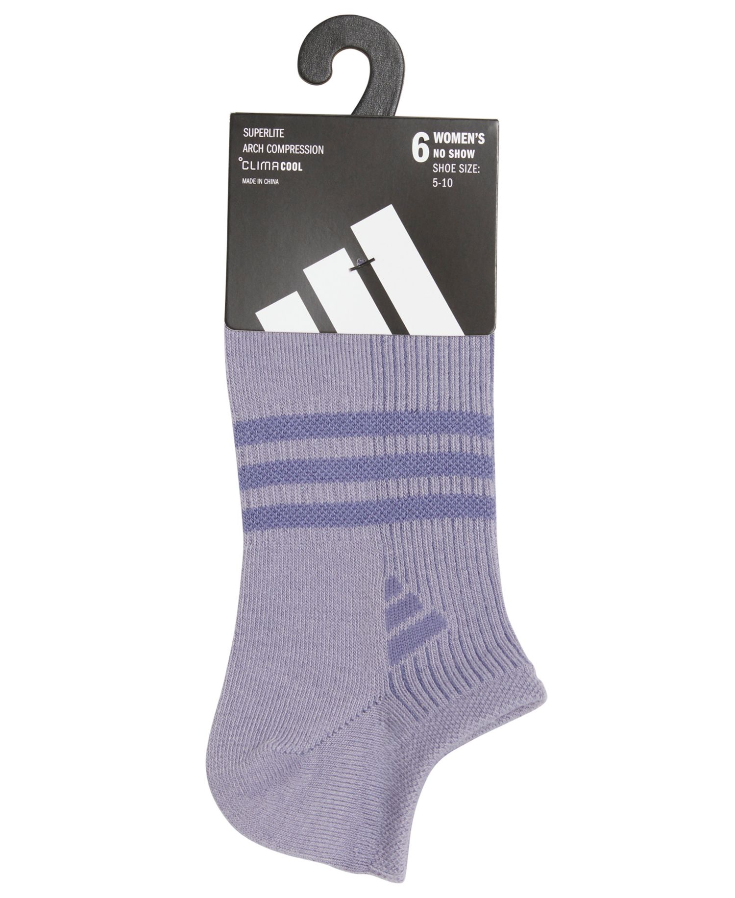 Women's Athletic Superlite No Show Socks, 6-Pack