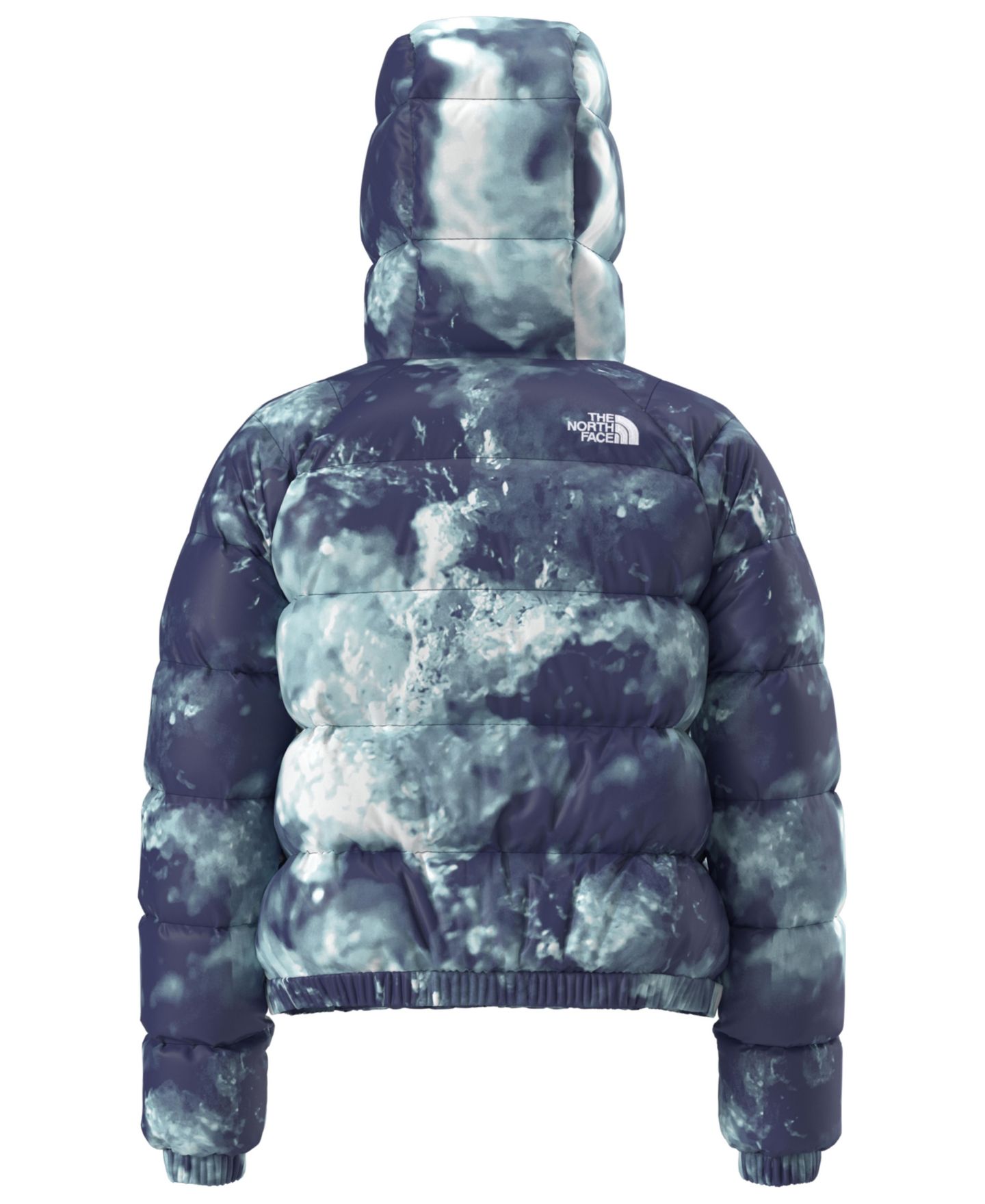 Женская куртка The North Face Hydrenalite Hooded Down Jacket, цвет: Насыщенный синий — фото 7