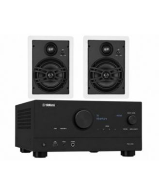 RX-V4A 5.2 AV Receiver with NS-IW660 In-Wall Speakers