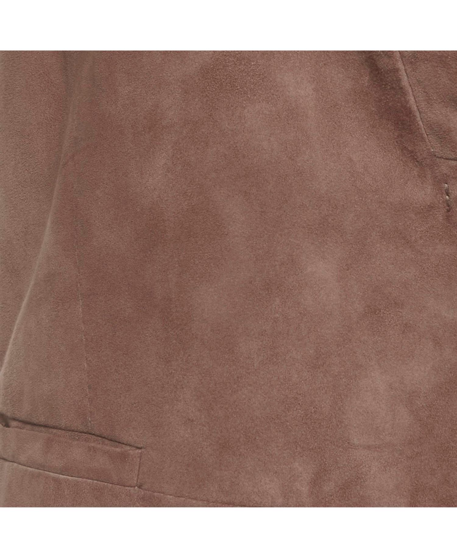 Women's Suede Monili Long Vest