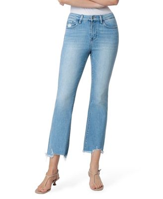 Women's High Rise Seamless Waistband Kick Flare Jeans