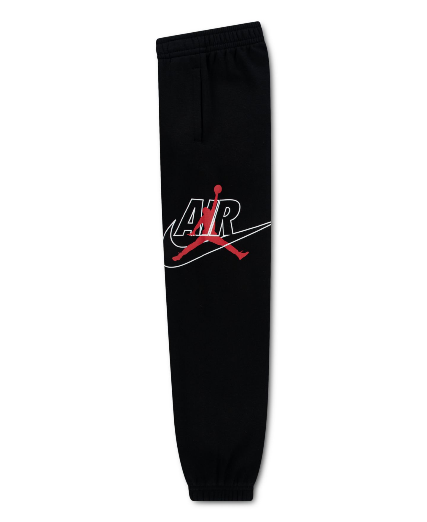 Брюки Jordan Jumpman Air Jogger Pants для мальчиков, цвет: Чёрный — фото 3