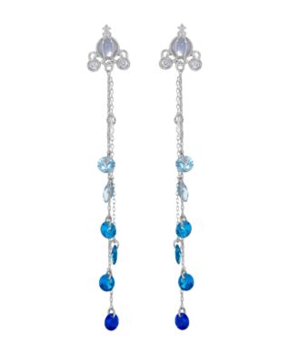 Crystal Disney Princess Cinderella Dangle Earrings