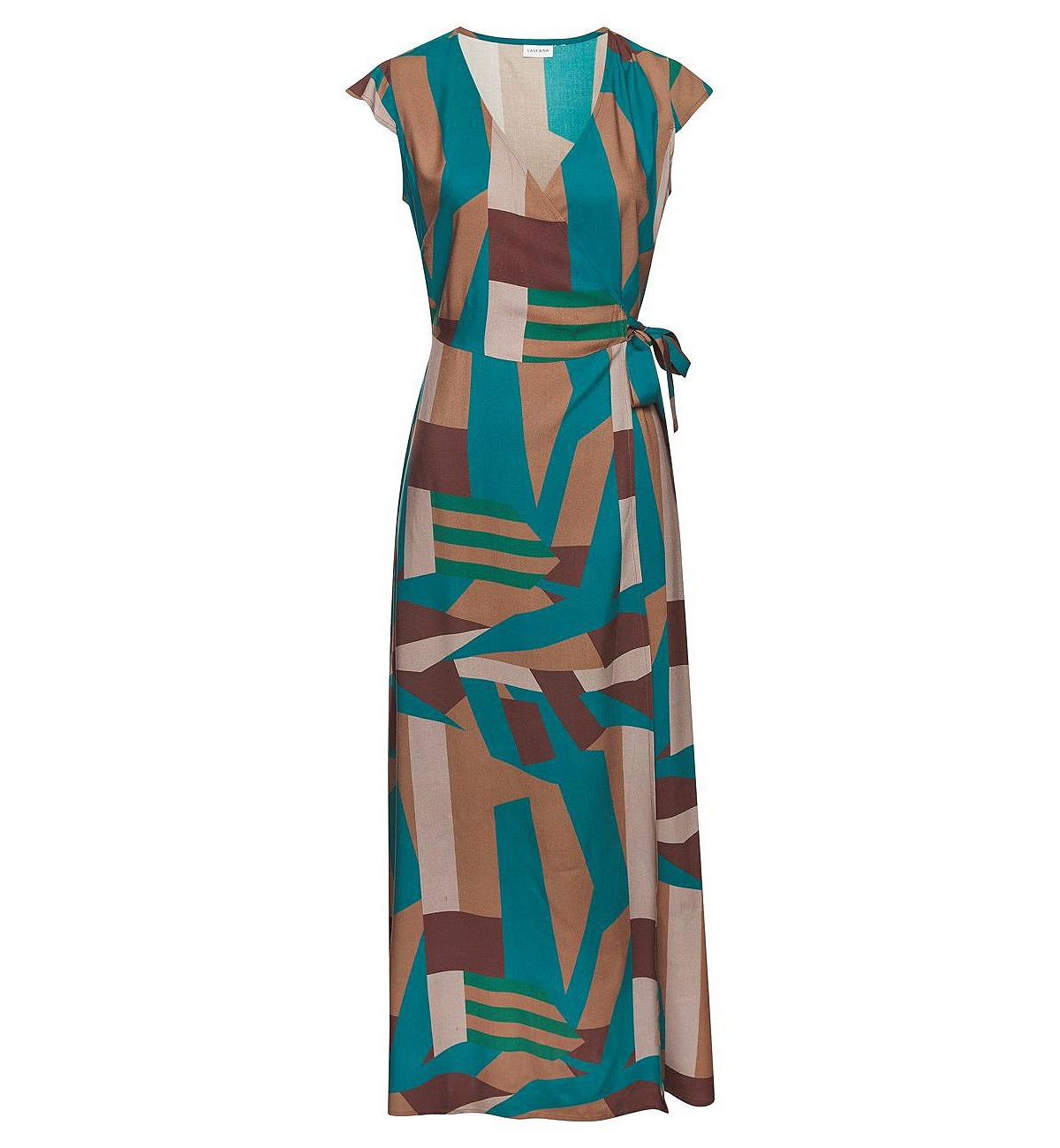 LASCANA Women's Wrap Maxi Dress view 4 — MAYCSS fashion products