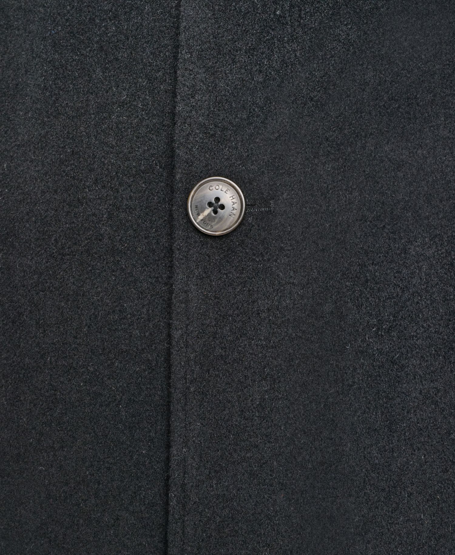 Men's Regular-Fit Cashmere-Wool Blend Single-Breasted Car Coat