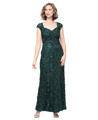 Petite Sequin Sweetheart Gown
