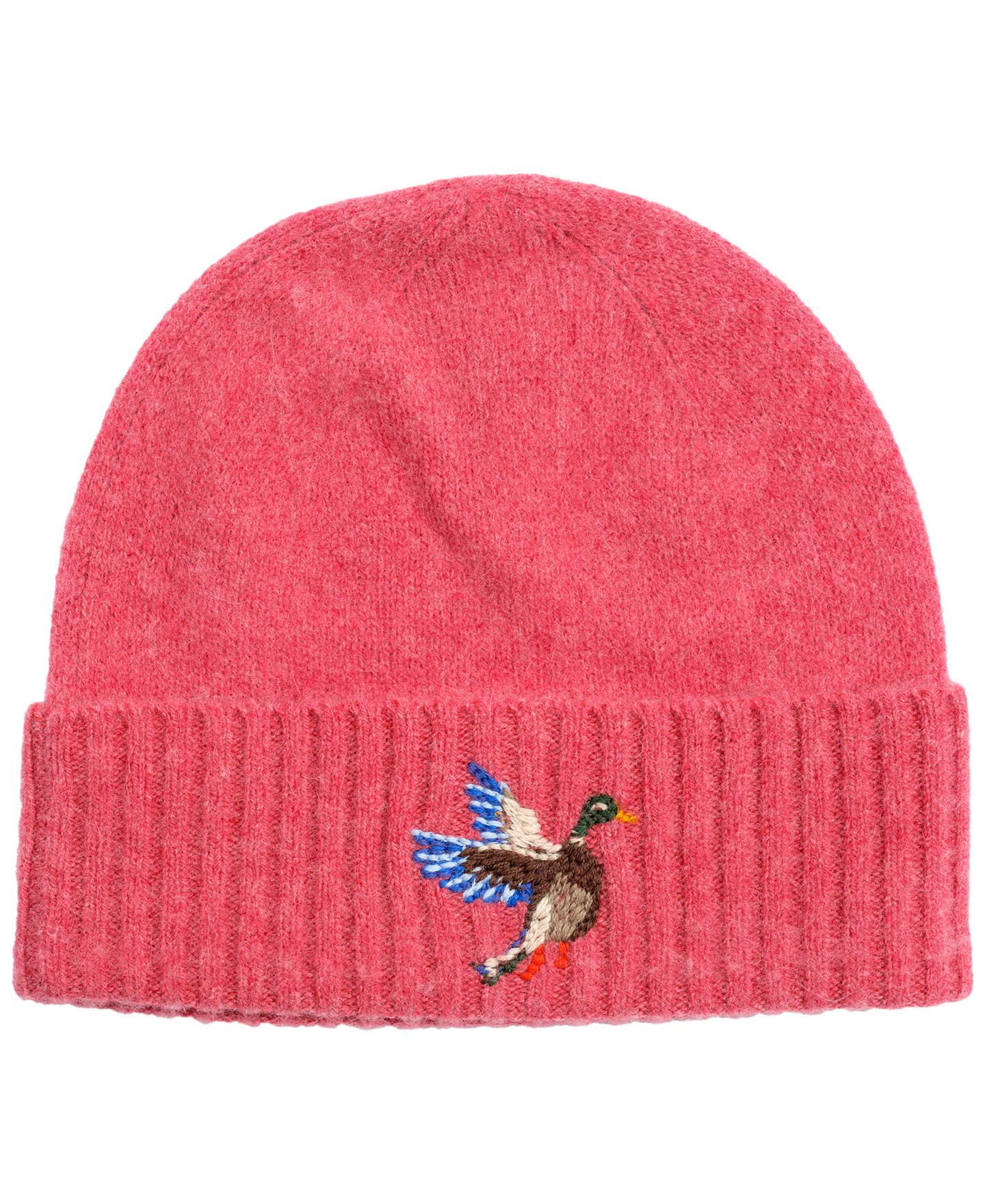 Мужская шапка Polo Ralph Lauren Shetland Duck Beanie Hat, цвет: Красный меланжевый — фото 2