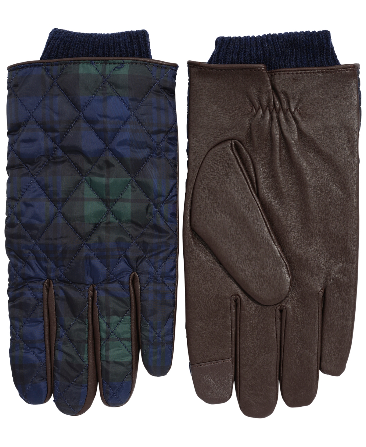 Polo Ralph Lauren Men's Plaid Quilted Touch Glove