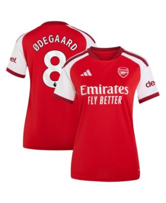 Women's Martin Ødegaard Red Arsenal 2026/27 Home Replica Jersey