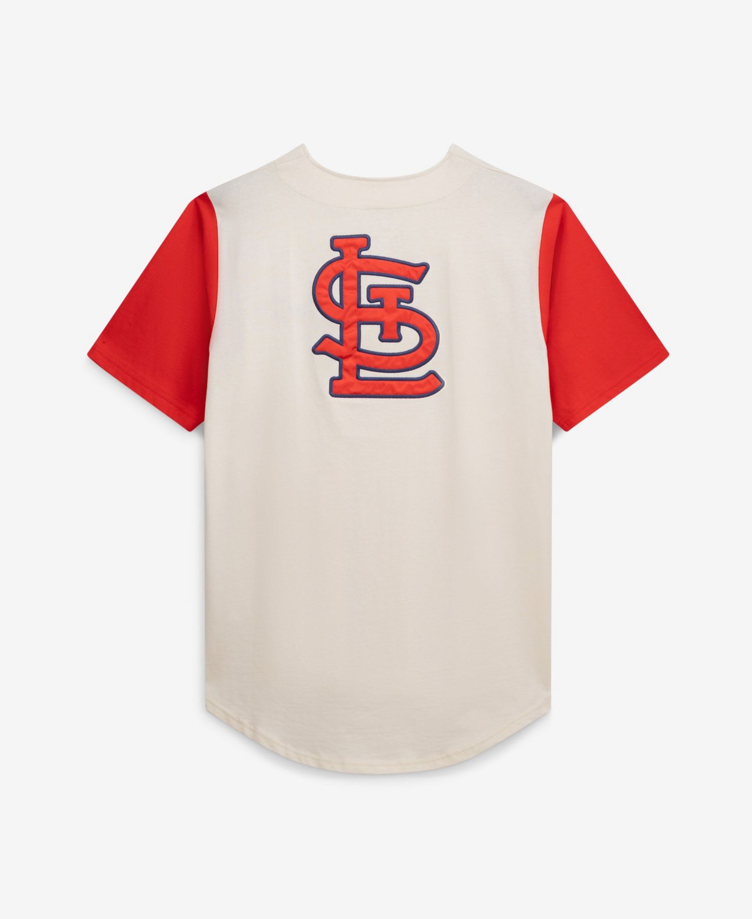 Men's Profile Cream St. Louis Cardinals Big & Tall Full-Button Jersey